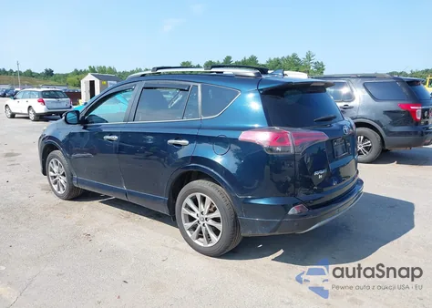 2017 Toyota Rav4 Platinum z USA, uszkodzony, nr VIN 2T3DFREV1HW668972